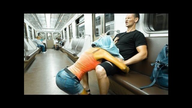 Японский секс в общественном транспорте